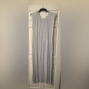 LuLaRoe Serenity Light Gray Maxi Dress